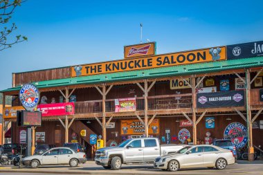 Sturgis, SD, ABD - 29 Mayıs 2019: The Knuckle Saloon