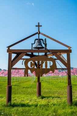 Sturgis, SD, ABD - 29 Mayıs 2019: Buffalo Chip Kampı