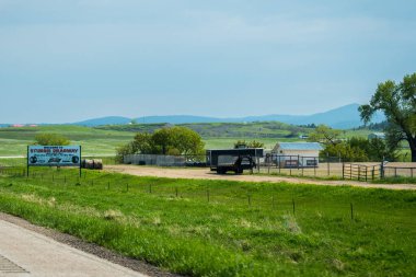 Sturgis, SD, ABD - 29 Mayıs 2019: Sturgis Dragway