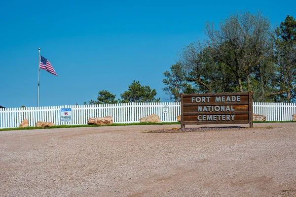 Sturgis Usa Травня 2019 Fort Meade Cemetery — стокове фото
