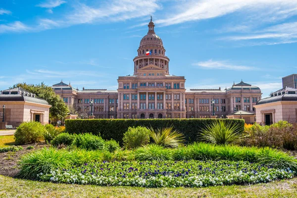 Austin Usa March 2019 Huge Preserve Grounds Texas State Capitol — Stock Photo, Image