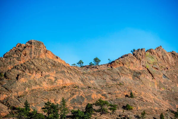 Felsige Landschaft Von Colorado Springs Colorado — Stockfoto