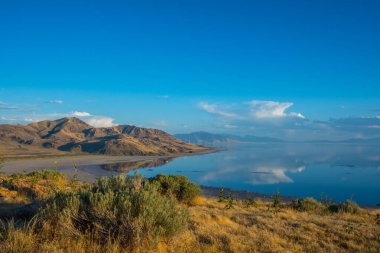 Utah 'taki Antilop Adası Eyalet Parkı manzarası