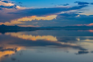 Utah 'taki Antilop Adası Eyalet Parkı manzarası