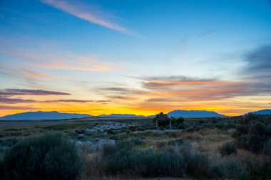 Utah 'taki Antilop Adası Eyalet Parkı manzarası