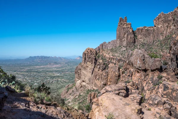 Vista Panorámica Naturaleza Apache Junction Arizona —  Fotos de Stock