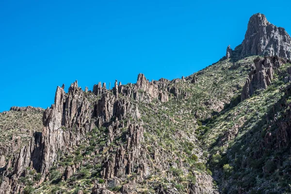 Vista Panorámica Naturaleza Apache Junction Arizona — Foto de Stock