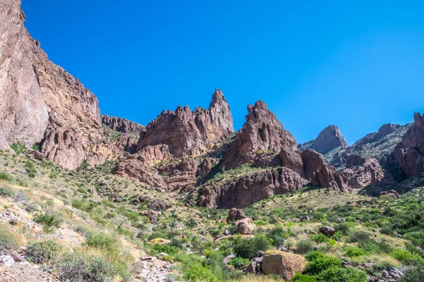 Pohled Přírodu Apache Junction Arizona — Stock fotografie