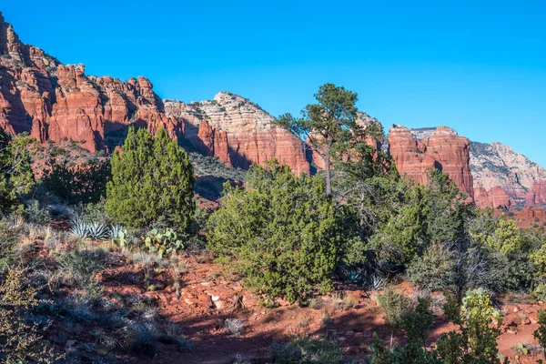 Red Rock Buttes Táj Arizonai Red Rock State Parkban — Stock Fotó