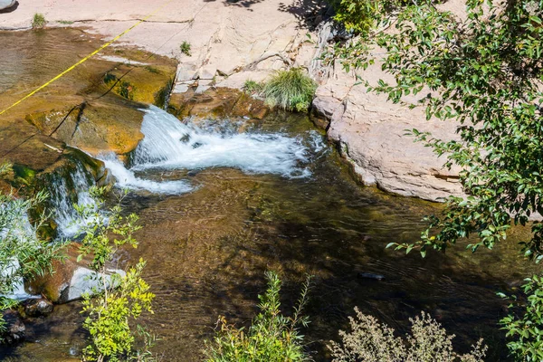 Una Estrecha Corriente Agua Sedona Arizona —  Fotos de Stock