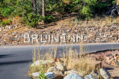 Colorado Springs, CO, ABD - 1 Ekim 2019 Bruin Inn konaklama yeri