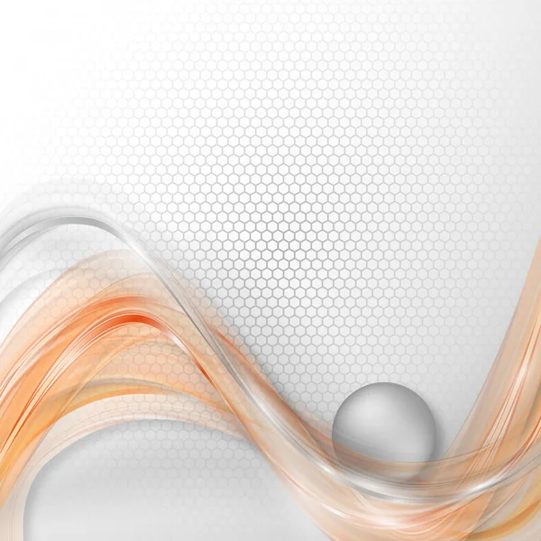 Abstract Background Grey Orange Stock Vector Image by ©Agawos7 225015338
