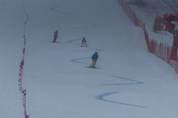 Polen Schlesien Bielsko Biala 2019 Lund Ski Slask — Stockfoto