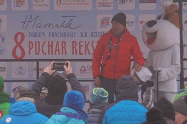 Polonya, Silezya, Bielsko-Biala 2019.02.03 Debowiec Kayak bulaşık