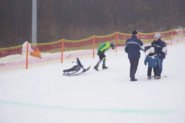 Polen Schlesien Bielsko Biala 2019 Lund Ski Slask — Stockfoto