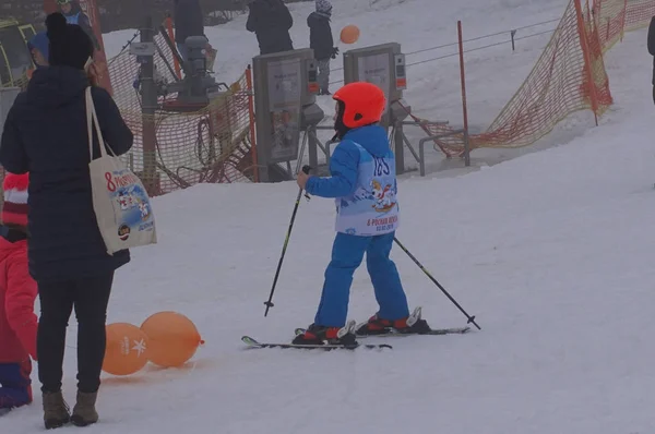 Бельско Бяла 2019 Debowiec Польщі Сілезія Ski — стокове фото