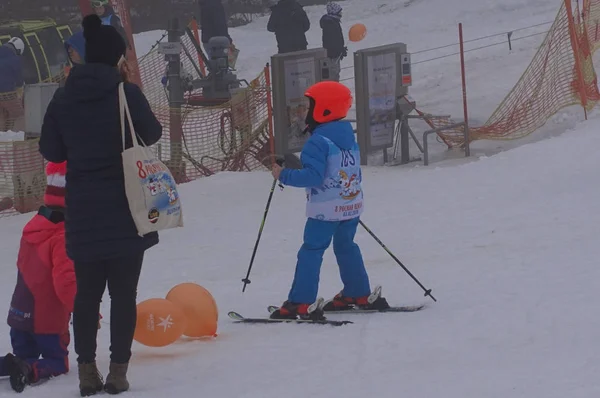 Polonia Slesia Bielsko Biala 2019 Pista Sci Debowiec — Foto Stock