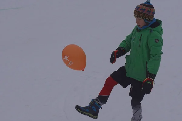 Бельско Бяла 2019 Debowiec Польщі Сілезія Ski — стокове фото