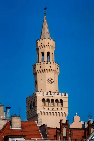 Kentsel Old Town Opole'deki / daki yerleşimini — Stok fotoğraf