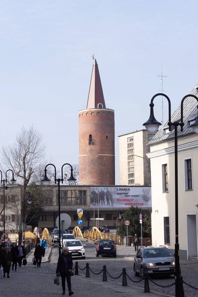 Stadtbild der Altstadt in Oppeln — Stockfoto