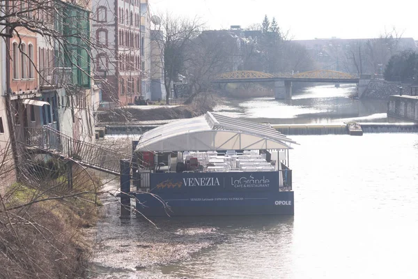 Układ urbanistyczny Starego Miasta w Opolu — Zdjęcie stockowe