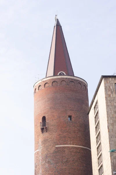 Layout urbano da Cidade Velha em Opole — Fotografia de Stock