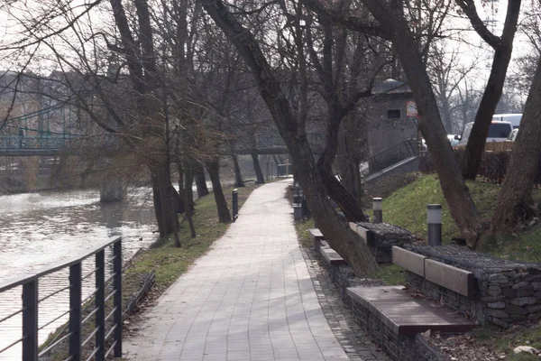 Stedelijke lay-out van de oude binnenstad in Opole — Stockfoto