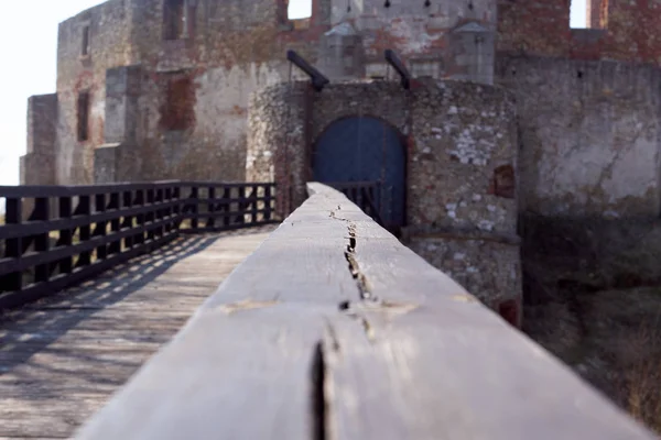 Hrad Formálně Bydlení Castellans Kteří Hrad Třináctém Století — Stock fotografie