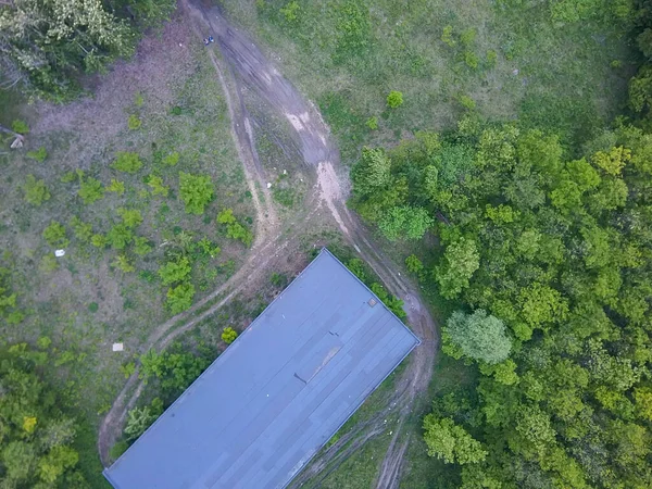 Bytom Şehrinin Havadan Görünüşü Dron — Stok fotoğraf