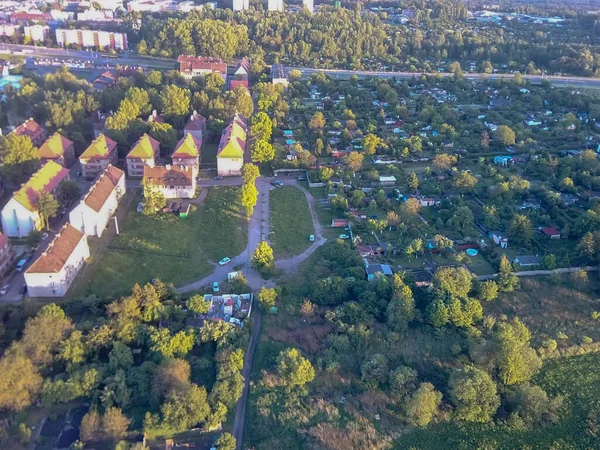 Widok Lotu Ptaka Miasto Bytom Żelazo — Zdjęcie stockowe