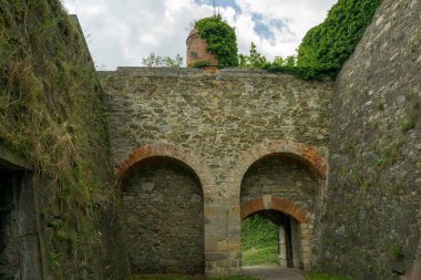 Şehir merkezi Klodzko Panoraması, Aşağı Silezya, Polonya.
