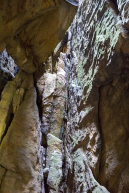 Çek Cumhuriyeti, Adrspach 'taki Rock kasabası.