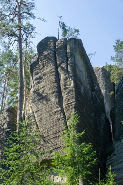Rock Town Adrspach Czech Republic — Stock Photo, Image