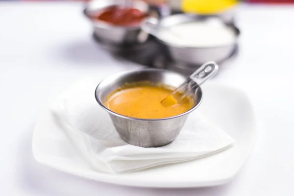 Peruvian food: Cremas, aji