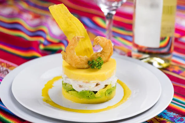 Peruvian food: Causa, comida peruana