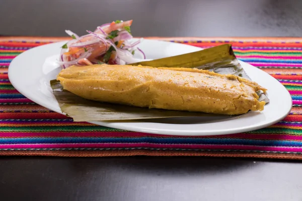 Comida Peruana Tamal Tamales — Foto de Stock