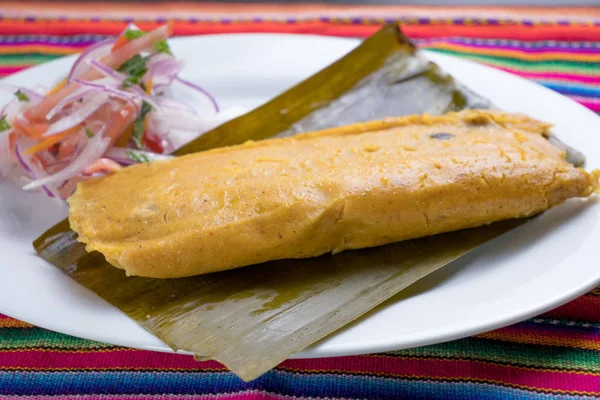 Comida Peruana Tamal Tamales — Foto de Stock