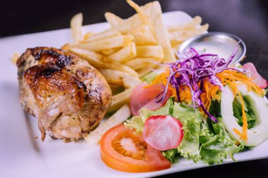 Peruvian food: Pollo a la brasa