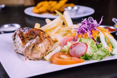 Peruvian food: Pollo a la brasa