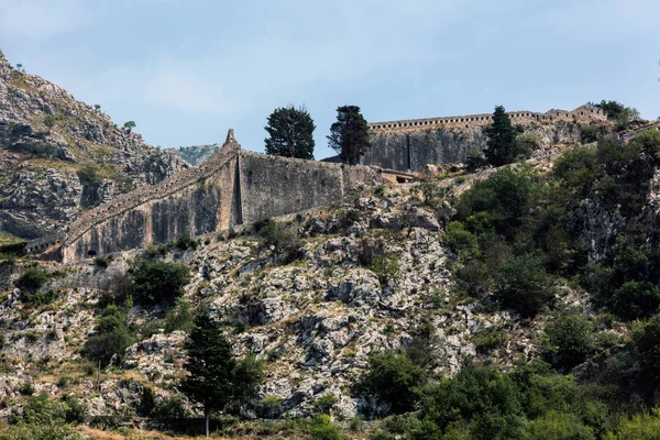 Versterkte Stad Van Kotor Montenegro Opgenomen Unesco Werelderfgoed Lijst Als — Stockfoto