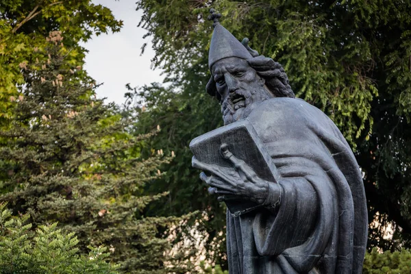 Split Kroatien Juli 2018 Statue Von Gregory Nin Split Kroatien — Stockfoto