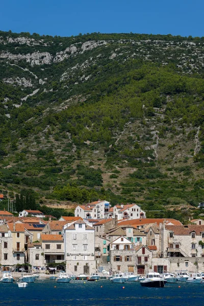 Κόμιτσα Κροατία Ιουλίου 2018 Κόμιτσα Μια Κροατική Πόλη 17Ου Και — Φωτογραφία Αρχείου