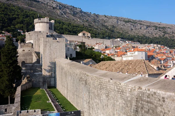 Dubrovnik Croatia July 2018 Fort Minceta Dubrovnik Croatia Originated 1319 — Stock Photo, Image