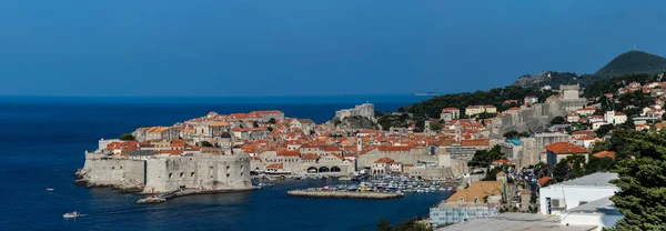 Ντουμπρόβνικ Κροατία Γνωστό Μαργαριτάρι Της Αδριατικής Ένας Από Τους Σημαντικότερους — Φωτογραφία Αρχείου