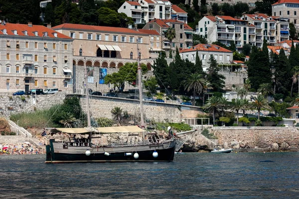 Dubrovnik Croatia July 2018 Ivan Dubrovnik Harbor Thsi One Oldest — Stock Photo, Image