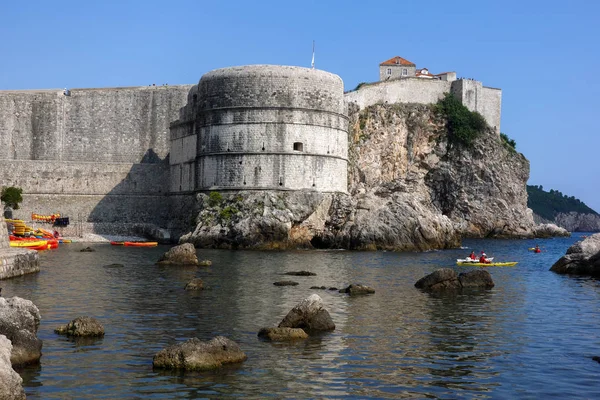 Dubrovnik Hırvatistan Temmuz 2018 Dobruca Hırvatistan Kale Bokar 1461 Hazır — Stok fotoğraf