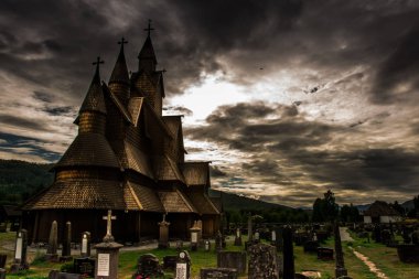 An ancient norwegian church