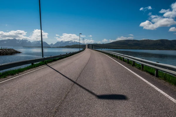 Beautiful Road Mountains — 스톡 사진