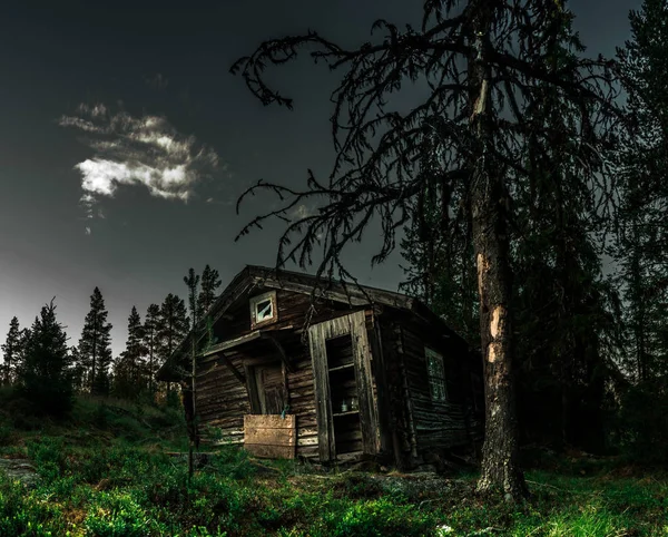 Old Abandoned House Wood — Foto Stock