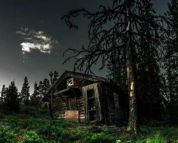 Old Abandoned House Wood — Stock Photo, Image